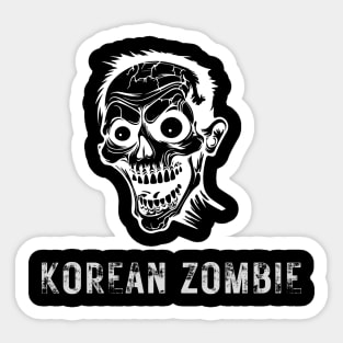 Korean Zombie Sticker